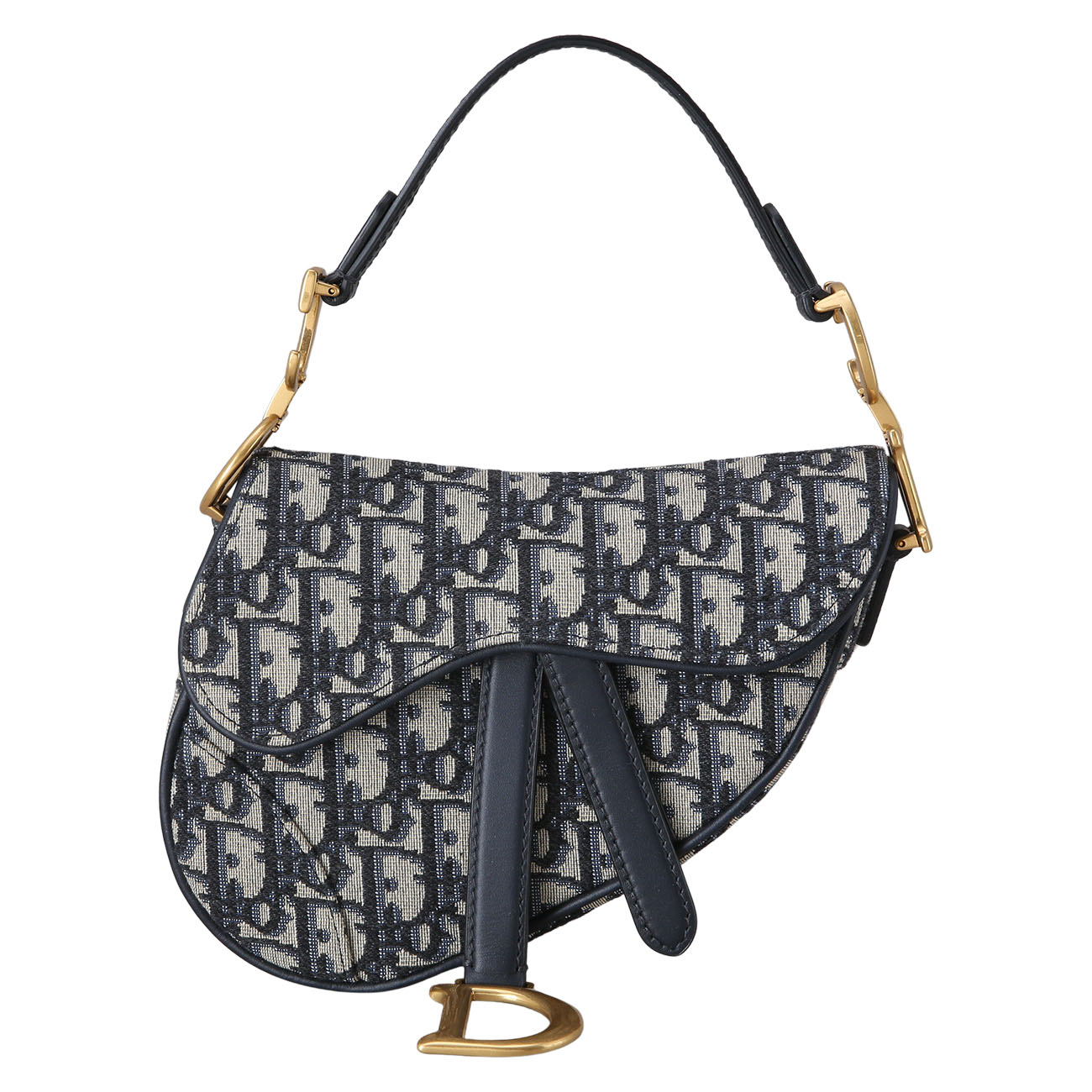 CHRISTIAN DIOR(USED)크리스찬디올 오블리크 새들백 미니